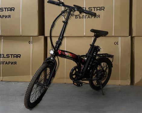 Сгъваем градски електрически велосипед E- BIKE TELSTAR-010 2025