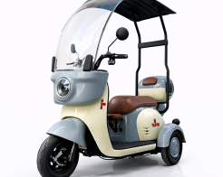 Електрическа триколка тип VESPA STYLE ROOF с покрив 60V 1500W снимка 207